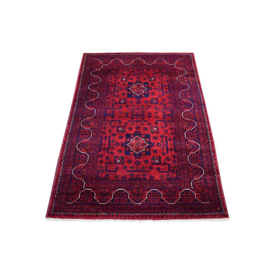 Handmade Tribal & Geometric Area Rug > Design# CCSR68099 > Size: 3'-3" x 4'-10"