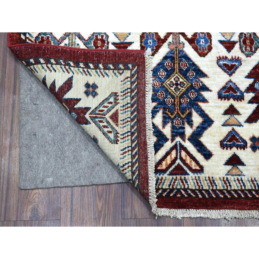 Handmade Kazak Runner > Design# CCSR68645 > Size: 3'-0" x 25'-3"