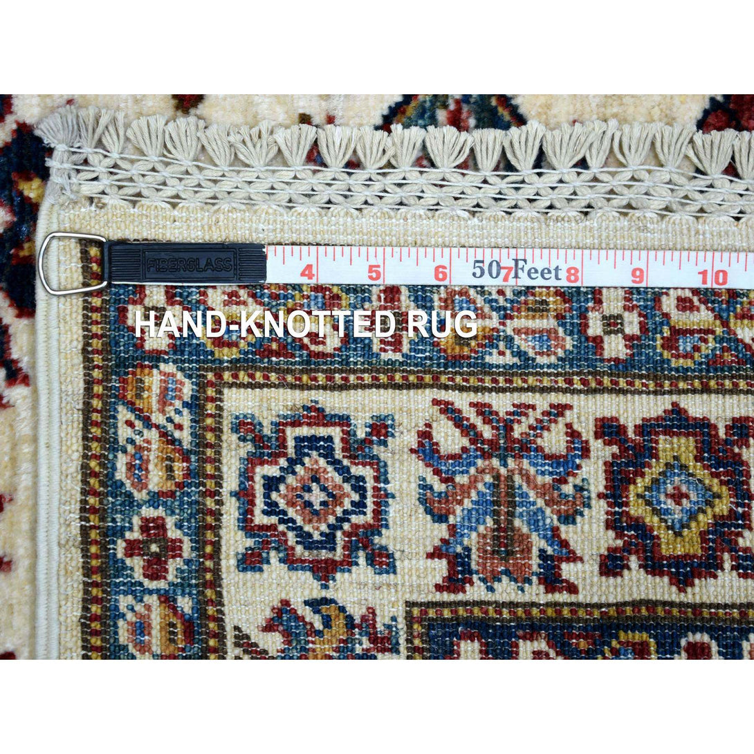 Handmade Kazak Runner > Design# CCSR71216 > Size: 2'-6" x 12'-7"