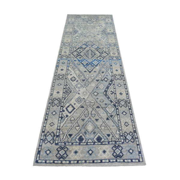 Handmade Tribal & Geometric Runner > Design# CCSR71282 > Size: 2'-9" x 9'-4"