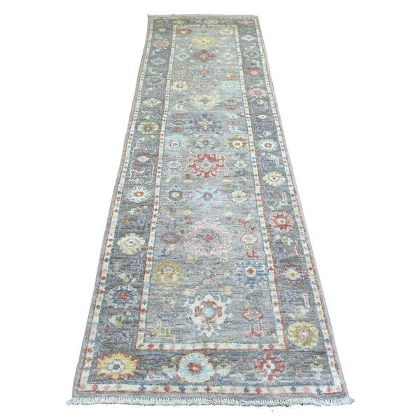 Handmade Oushak And Peshawar Runner > Design# CCSR71418 > Size: 2'-6" x 9'-5"