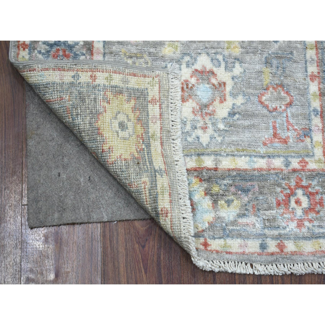 Handmade Oushak And Peshawar Runner > Design# CCSR71418 > Size: 2'-6" x 9'-5"