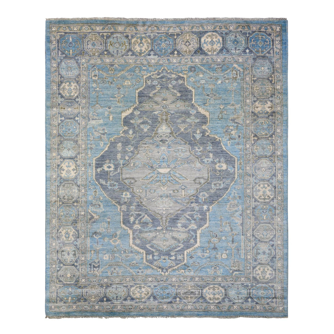 Handmade Tribal & Geometric Area Rug > Design# CCSR71832 > Size: 8'-0" x 9'-6"