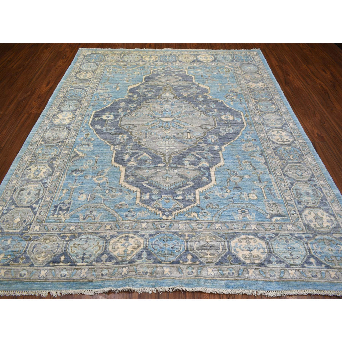 Handmade Tribal & Geometric Area Rug > Design# CCSR71832 > Size: 8'-0" x 9'-6"