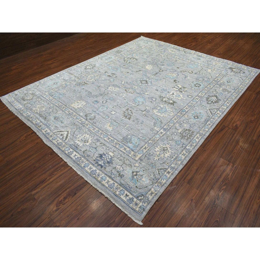 Handmade Oushak And Peshawar Area Rug > Design# CCSR71839 > Size: 8'-1" x 10'-4"