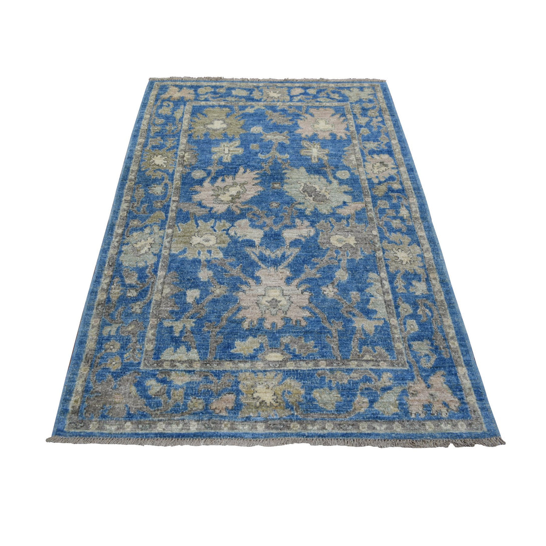 Handmade Oushak And Peshawar Area Rug > Design# CCSR71878 > Size: 4'-0" x 6'-0"