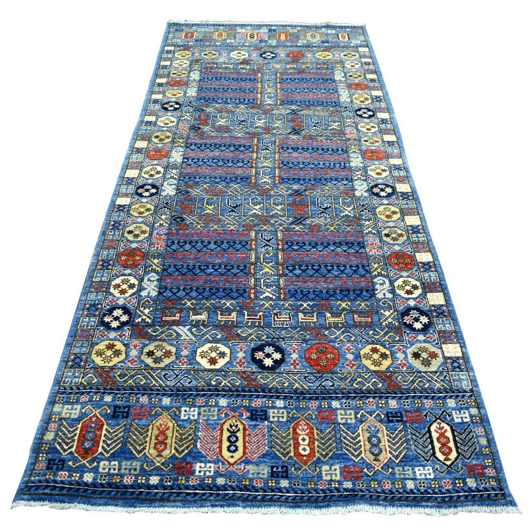 Handmade Tribal & Geometric Area Rug > Design# CCSR71994 > Size: 4'-1" x 9'-10"