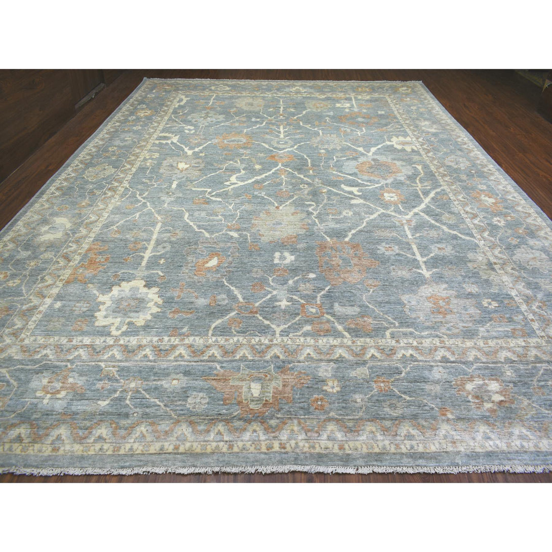 Handmade Oushak And Peshawar Area Rug > Design# CCSR72003 > Size: 12'-0" x 16'-0"