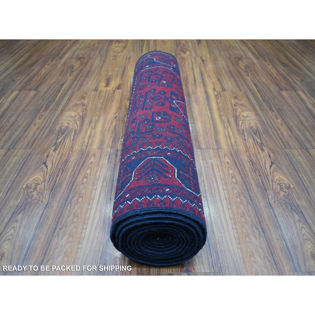 Handmade Tribal & Geometric Runner > Design# CCSR72023 > Size: 2'-10" x 12'-8"