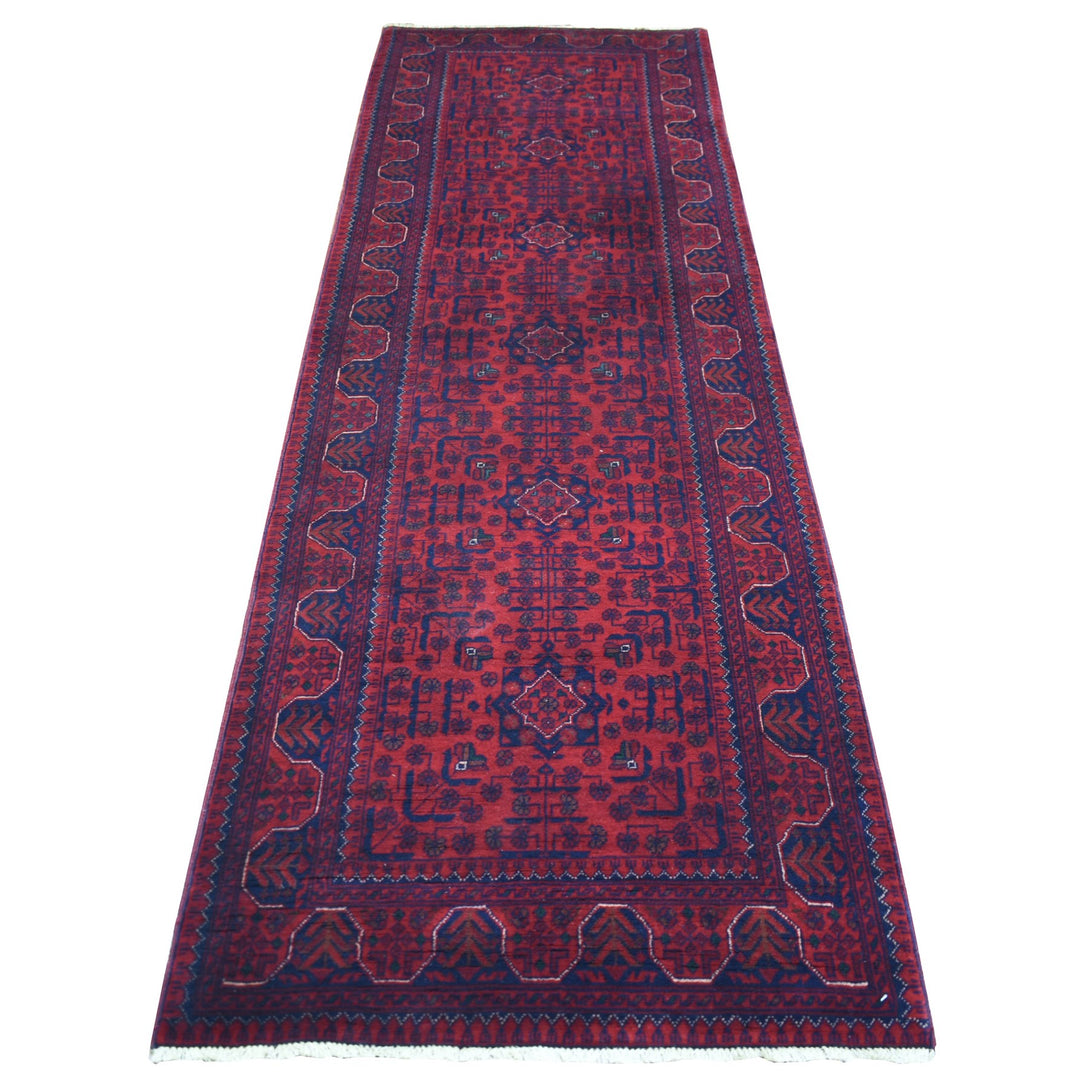 Handmade Tribal & Geometric Runner > Design# CCSR72025 > Size: 2'-10" x 9'-8"