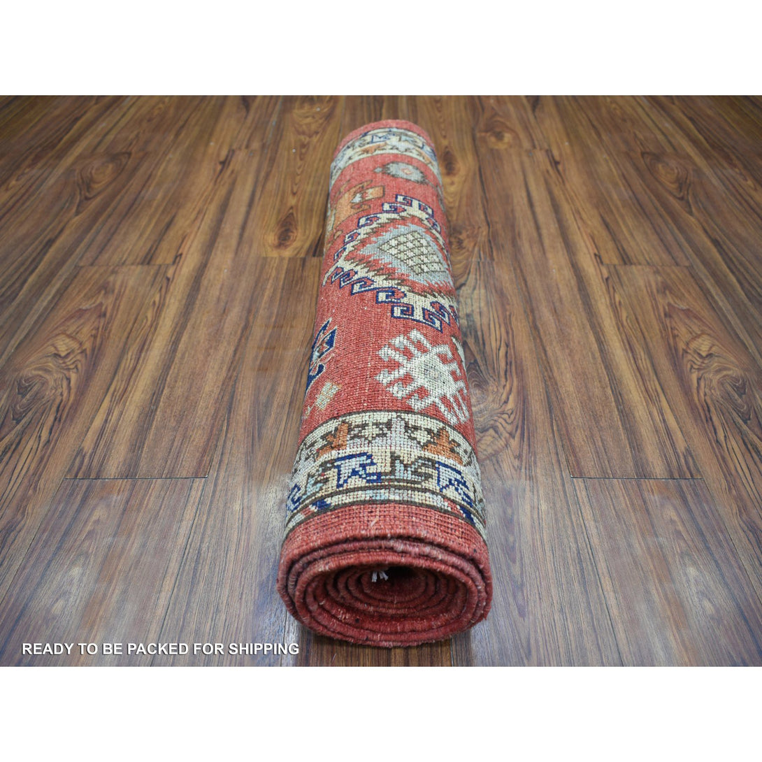 Handmade Tribal & Geometric Runner > Design# CCSR72259 > Size: 2'-8" x 9'-8"