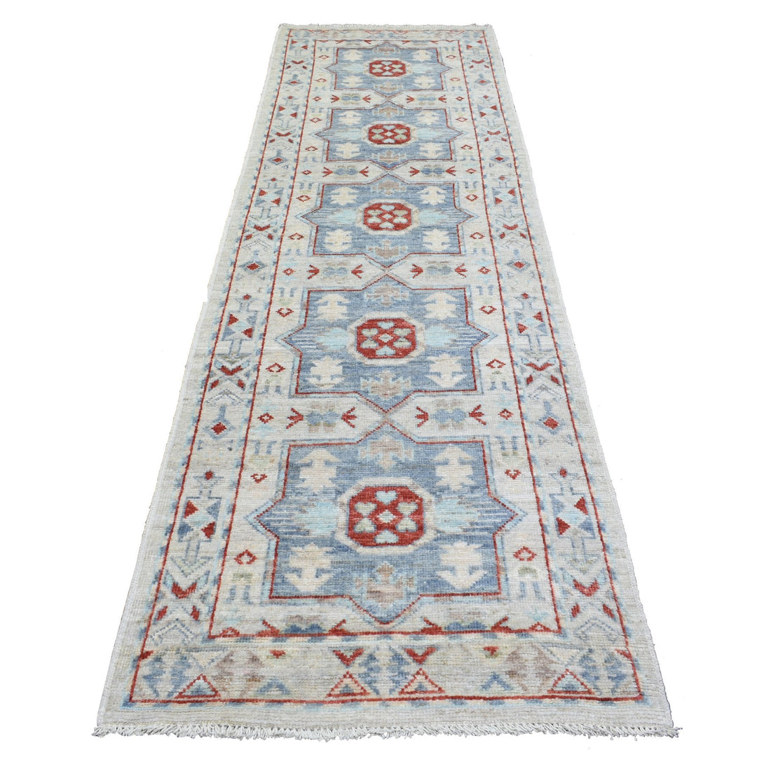 Handmade Tribal & Geometric Runner > Design# CCSR72409 > Size: 3'-1" x 10'-2"