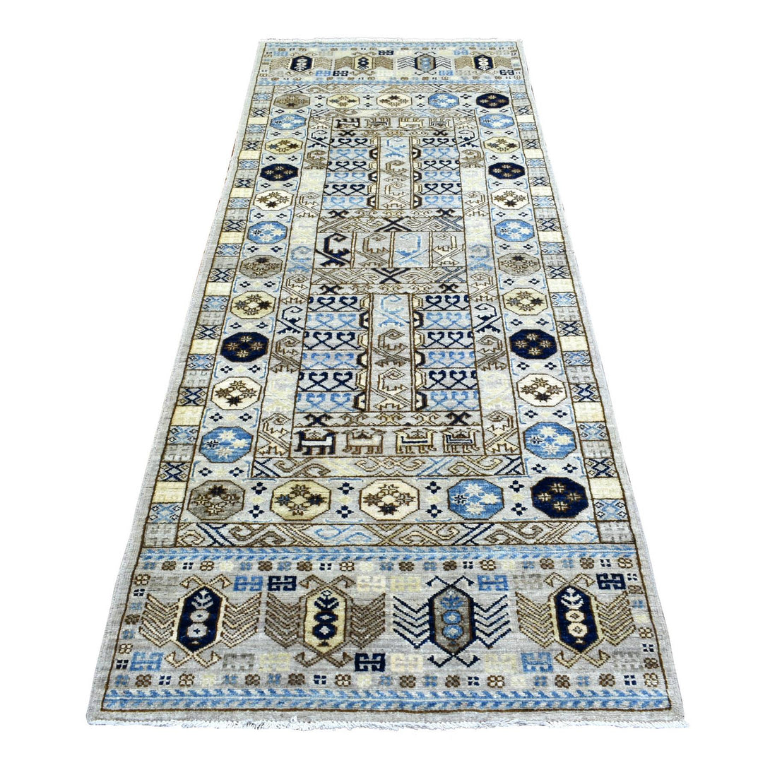 Handmade Tribal & Geometric Runner > Design# CCSR72429 > Size: 2'-10" x 8'-4"