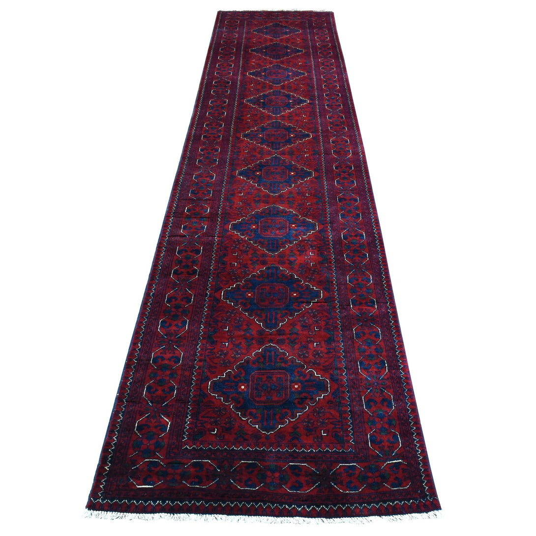 Handmade Tribal & Geometric Runner > Design# CCSR72497 > Size: 2'-9" x 13'-0"