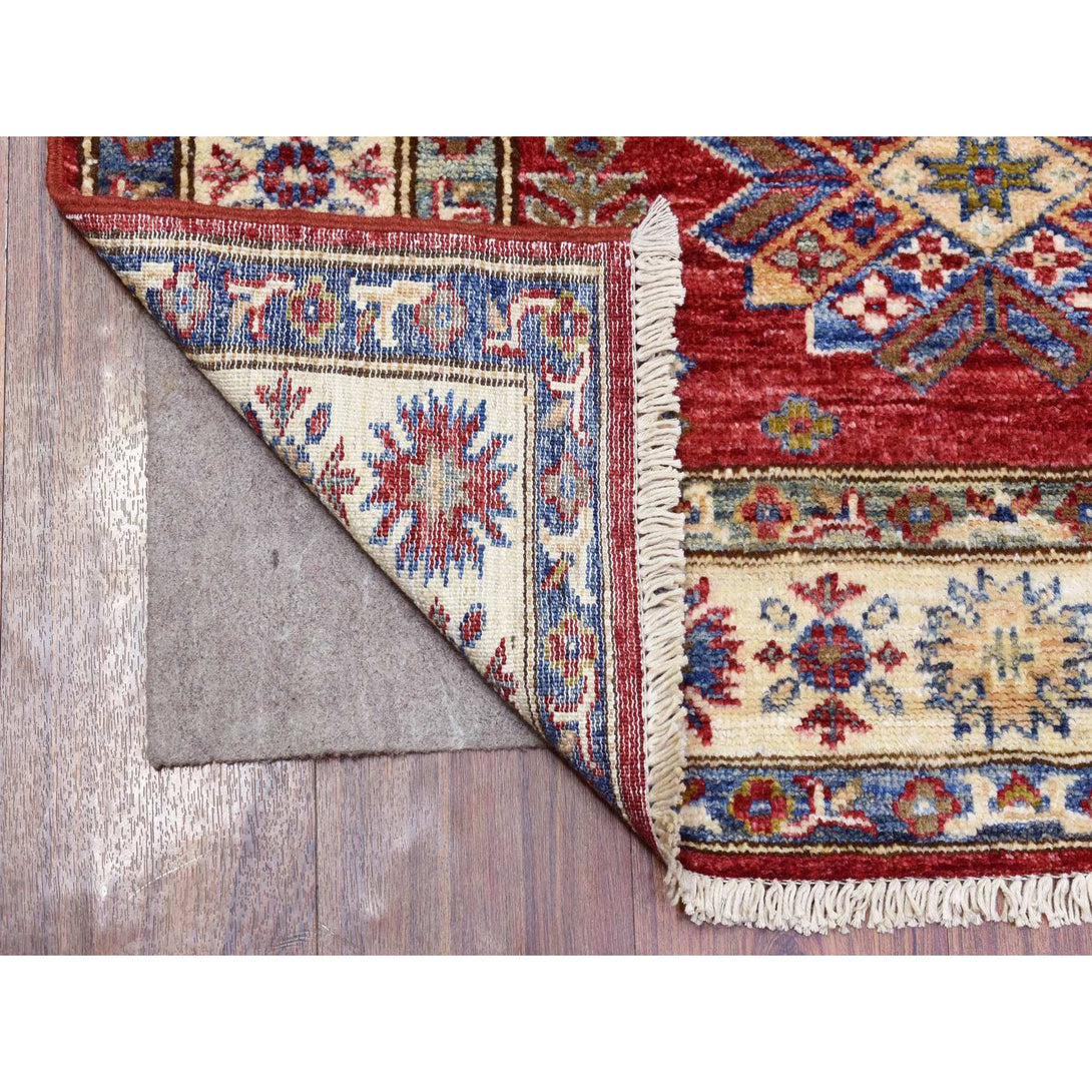 Handmade Kazak Runner > Design# CCSR72910 > Size: 3'-1" x 11'-0"