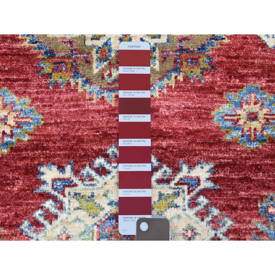 Handmade Kazak Runner > Design# CCSR72910 > Size: 3'-1" x 11'-0"