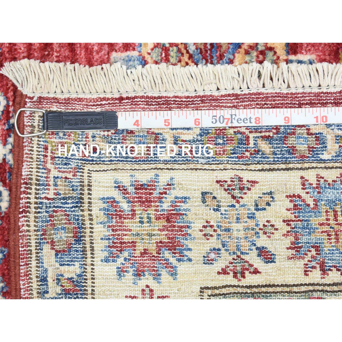 Handmade Kazak Runner > Design# CCSR72910 > Size: 3'-1" x 11'-0"