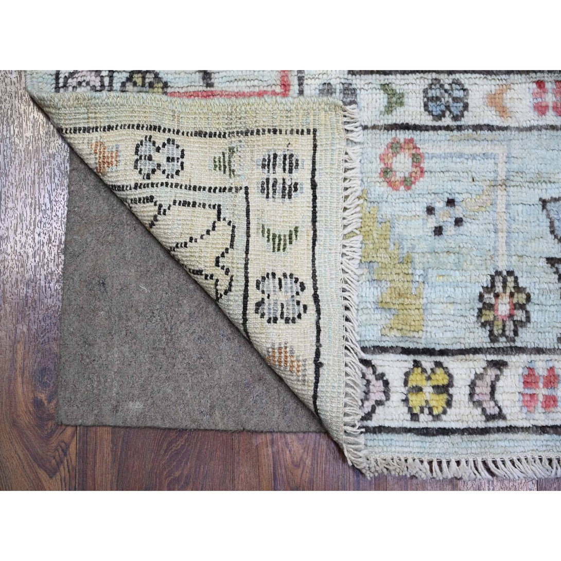 Handmade Oushak And Peshawar Area Rug > Design# CCSR72970 > Size: 5'-9" x 9'-0"