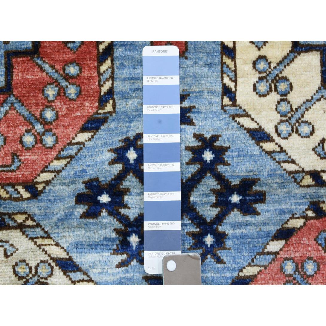 Handmade Tribal & Geometric Runner > Design# CCSR73016 > Size: 4'-0" x 11'-8"