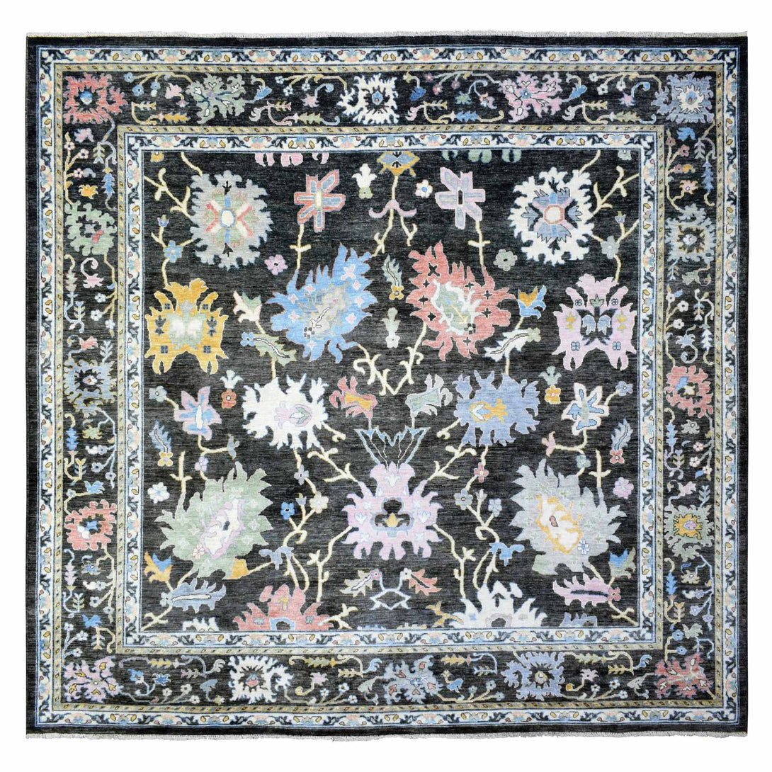 Handmade Oushak And Peshawar Area Rug > Design# CCSR73029 > Size: 11'-5" x 11'-10"