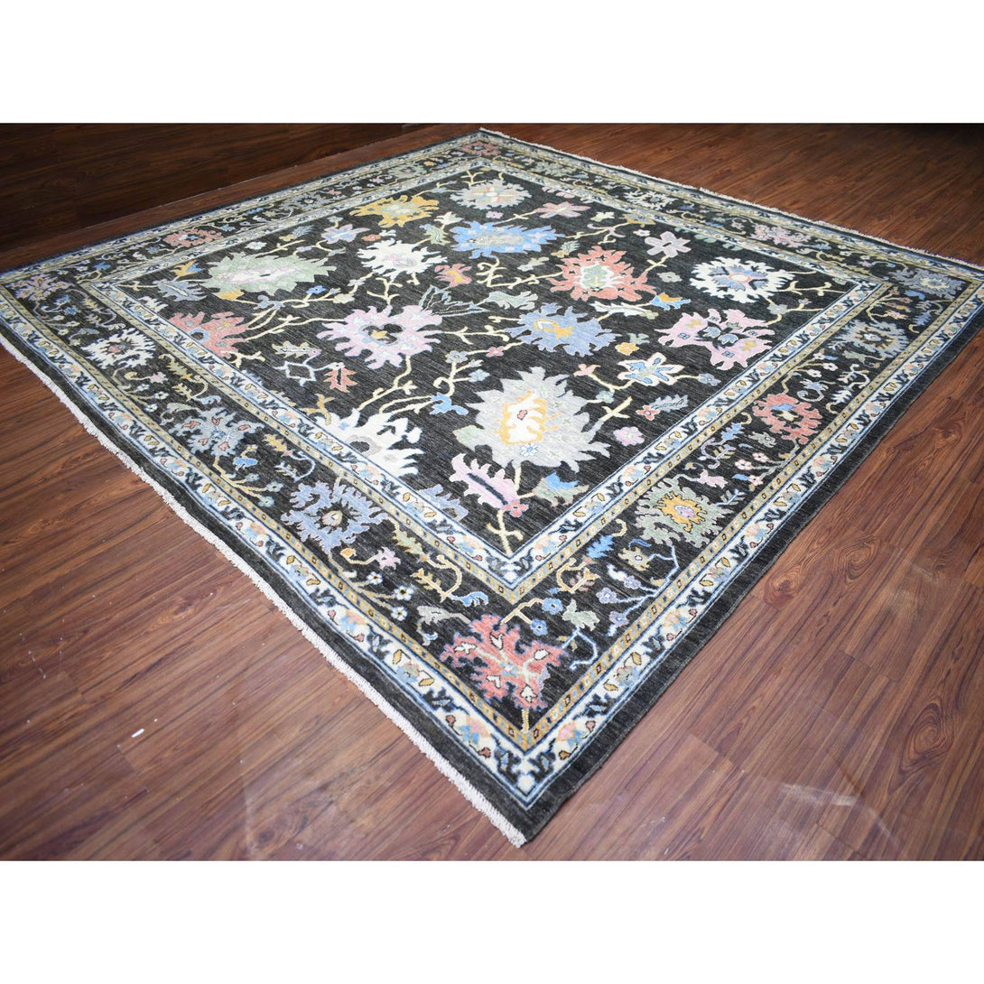 Handmade Oushak And Peshawar Area Rug > Design# CCSR73029 > Size: 11'-5" x 11'-10"