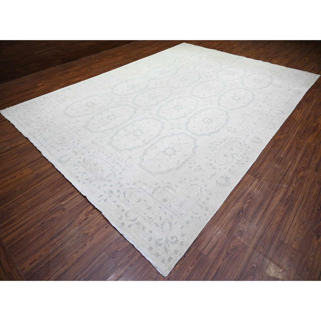 Handmade Oushak And Peshawar Area Rug > Design# CCSR73112 > Size: 9'-9" x 13'-9"