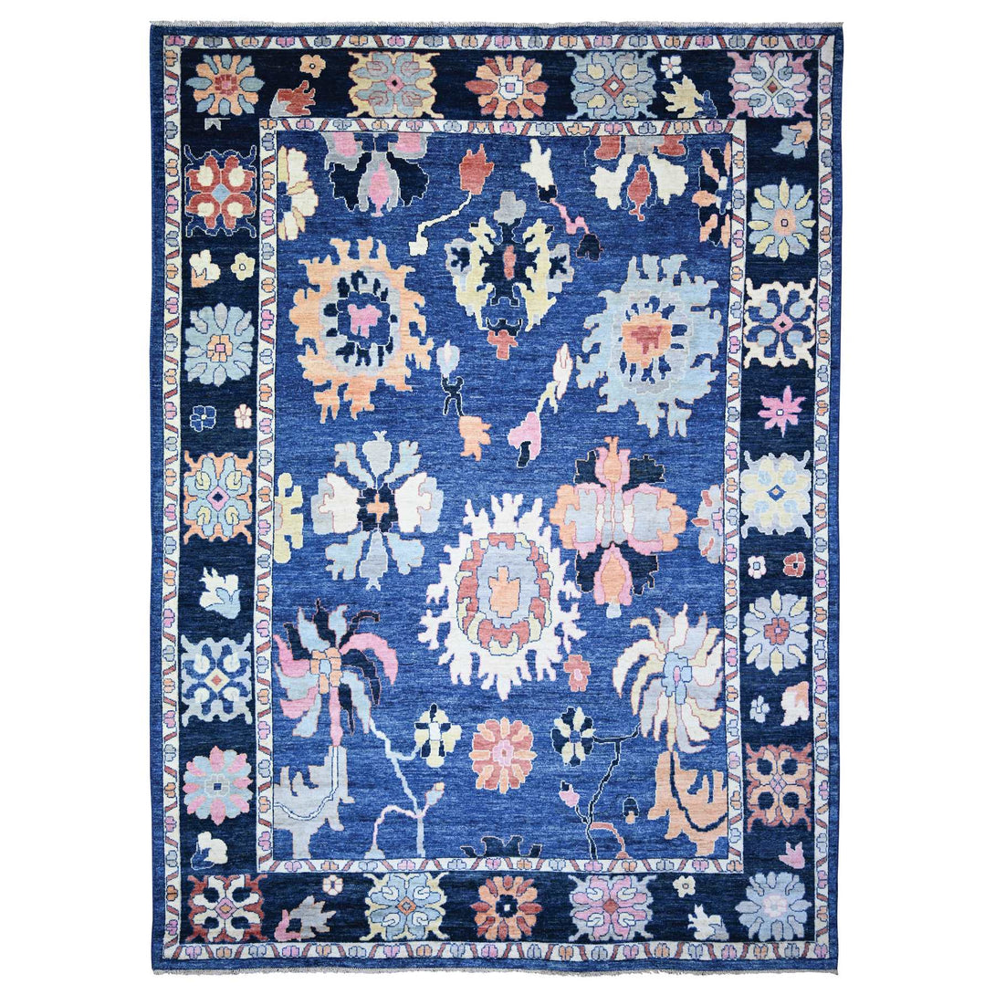 Handmade Oushak And Peshawar Area Rug > Design# CCSR73596 > Size: 10'-0" x 13'-9"