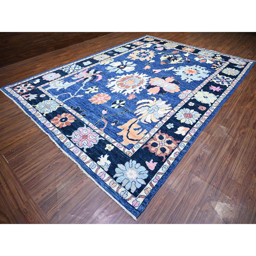 Handmade Oushak And Peshawar Area Rug > Design# CCSR73596 > Size: 10'-0" x 13'-9"