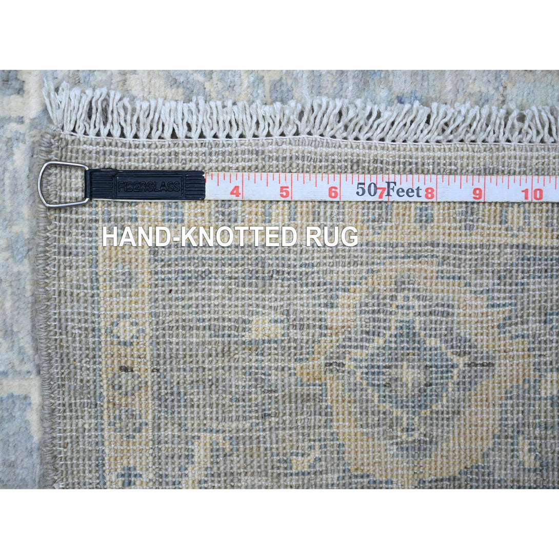 Handmade Oushak And Peshawar Runner > Design# CCSR73682 > Size: 4'-0" x 10'-0"