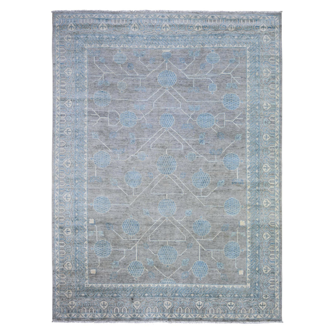 Handmade Oushak And Peshawar Area Rug > Design# CCSR74046 > Size: 8'-10" x 11'-9"