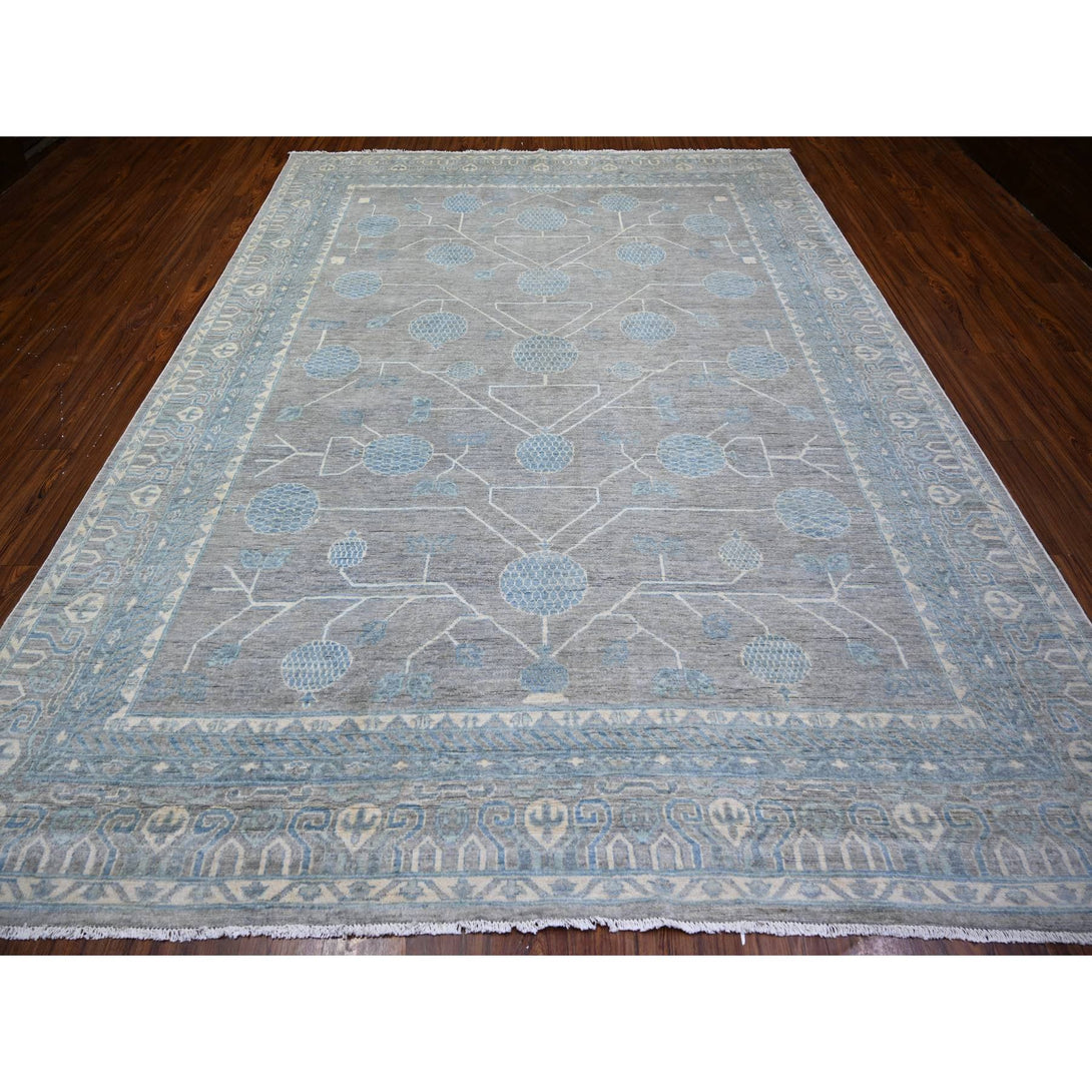 Handmade Oushak And Peshawar Area Rug > Design# CCSR74046 > Size: 8'-10" x 11'-9"