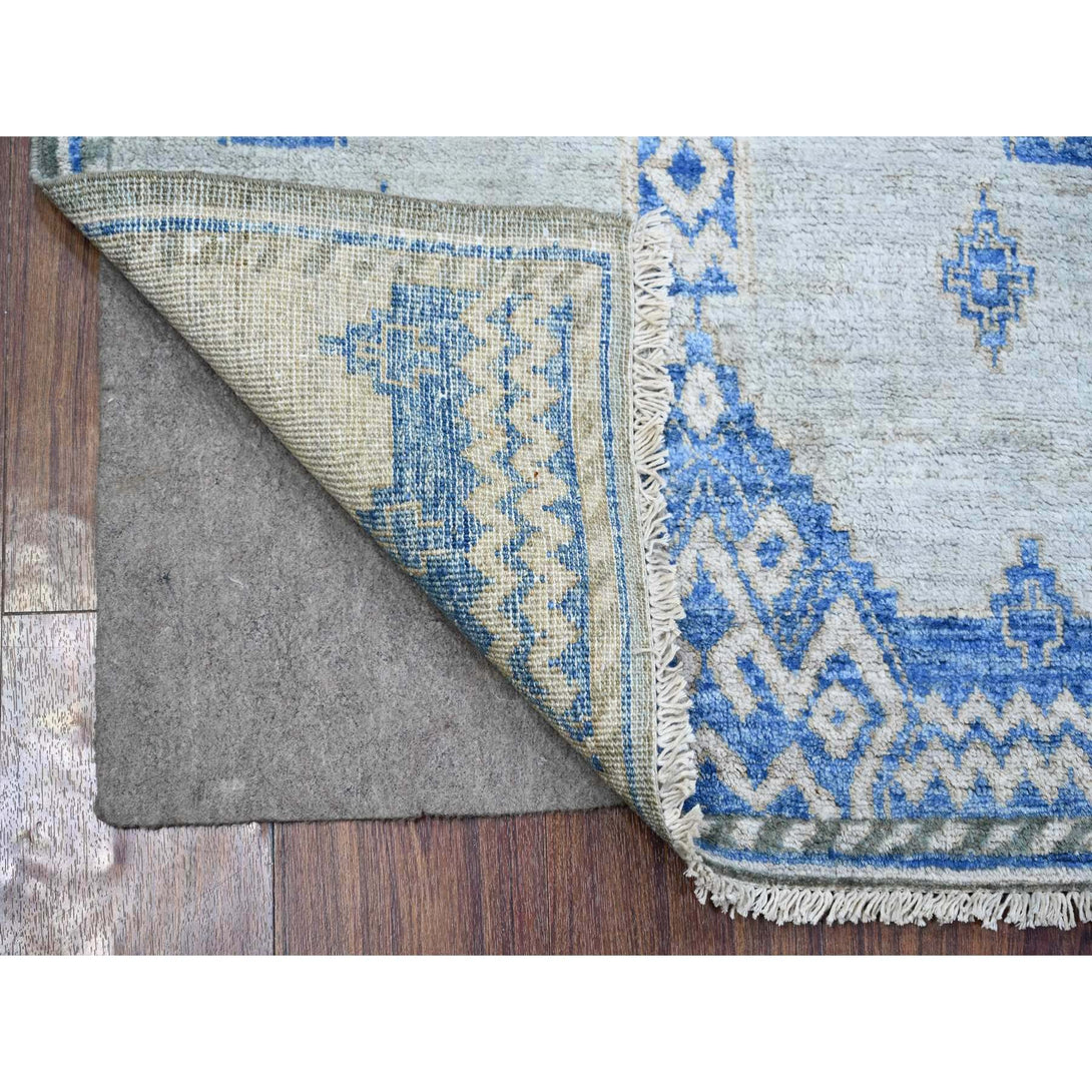 Handmade Oushak And Peshawar Runner > Design# CCSR74216 > Size: 2'-6" x 9'-3"