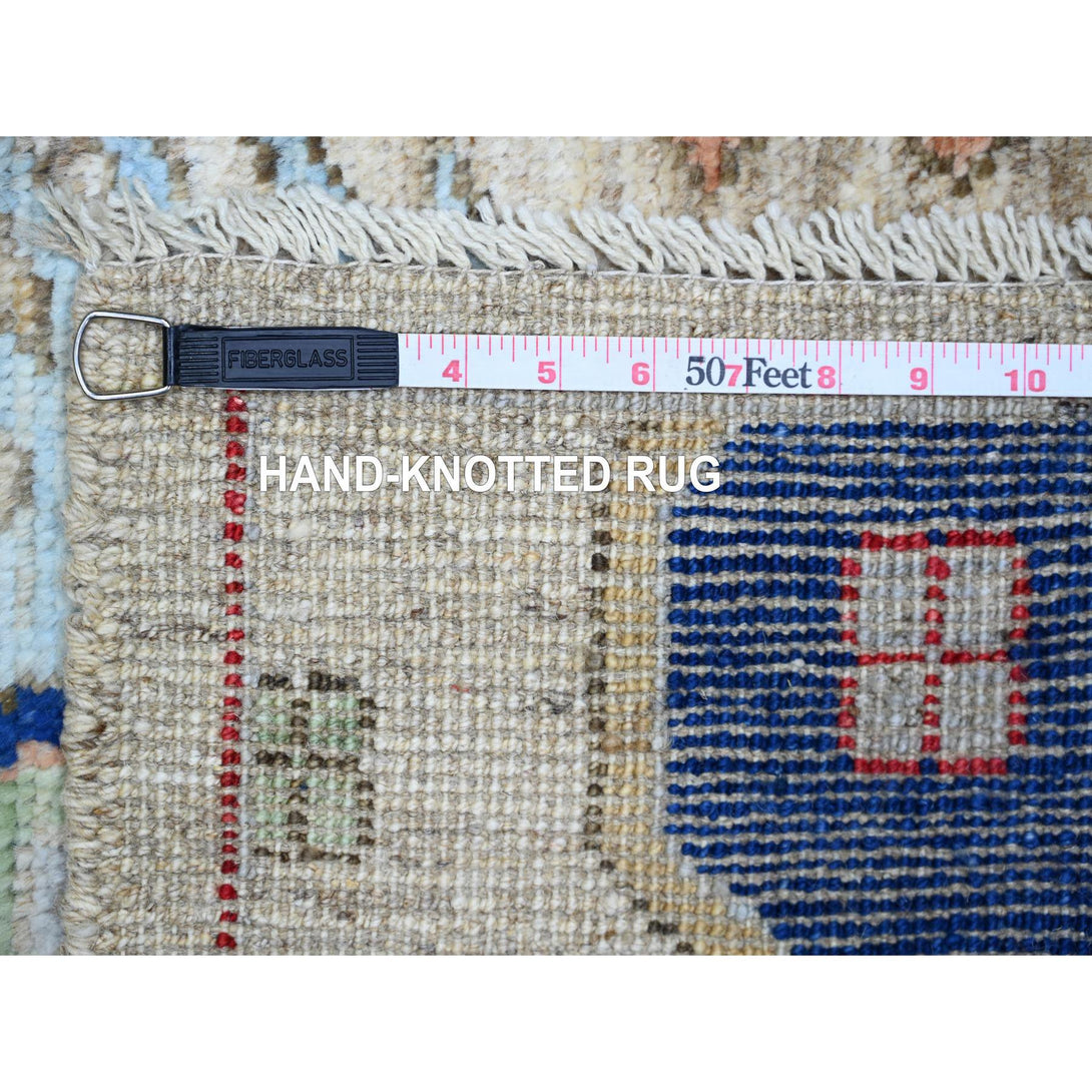 Handmade Tribal & Geometric Runner > Design# CCSR74221 > Size: 3'-1" x 7'-9"