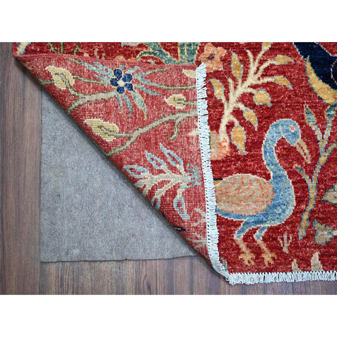 Handmade Oushak And Peshawar Area Rug > Design# CCSR74522 > Size: 9'-0" x 11'-10"