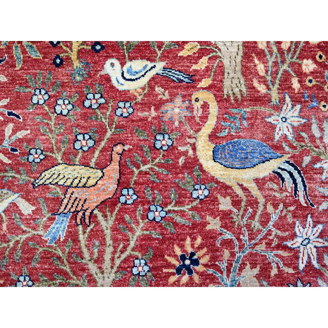 Handmade Oushak And Peshawar Area Rug > Design# CCSR74522 > Size: 9'-0" x 11'-10"