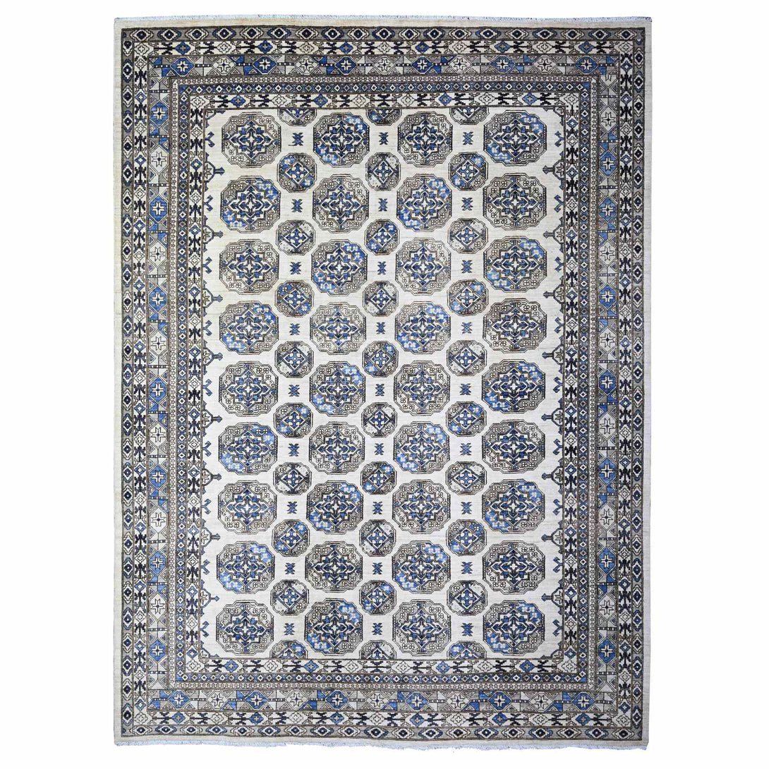 Handmade Tribal & Geometric Area Rug > Design# CCSR74761 > Size: 9'-1" x 11'-11"