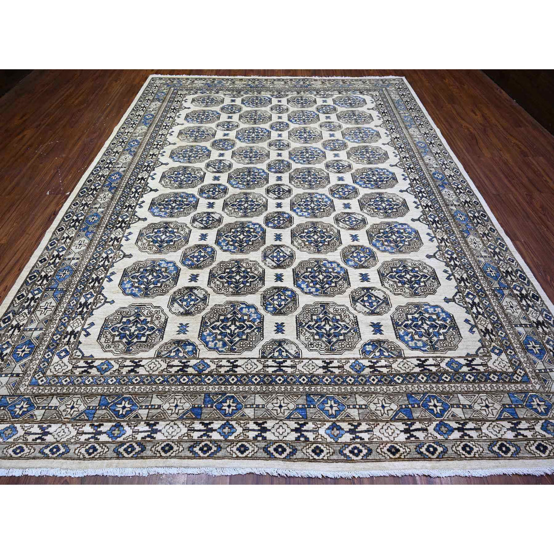 Handmade Tribal & Geometric Area Rug > Design# CCSR74761 > Size: 9'-1" x 11'-11"