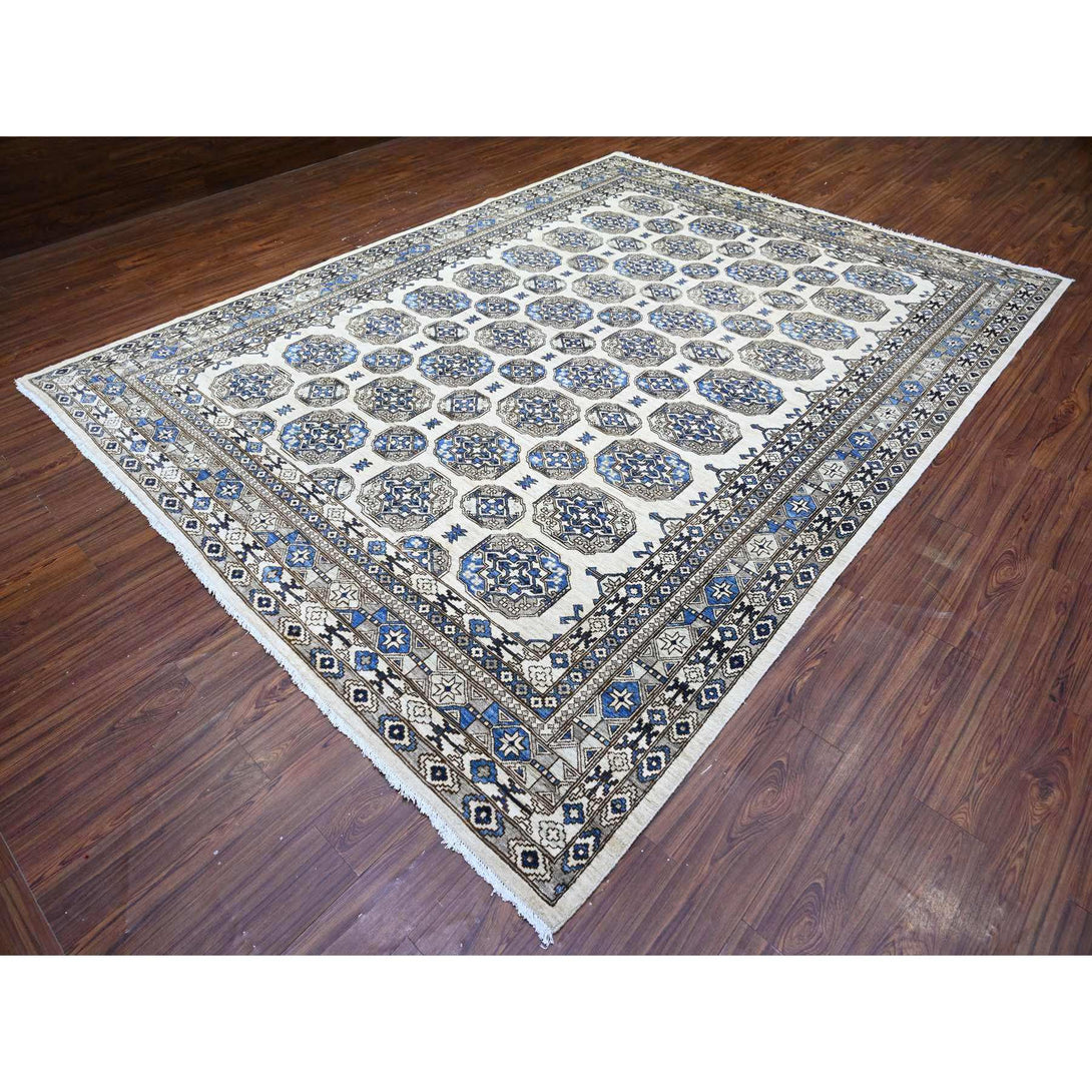 Handmade Tribal & Geometric Area Rug > Design# CCSR74761 > Size: 9'-1" x 11'-11"