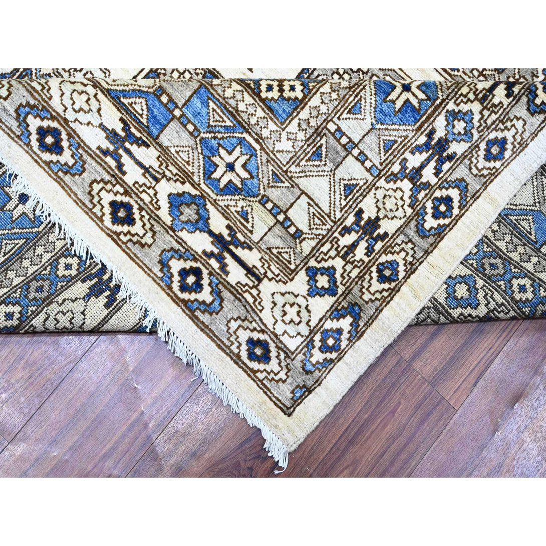 Handmade Tribal & Geometric Area Rug > Design# CCSR74761 > Size: 9'-1" x 11'-11"