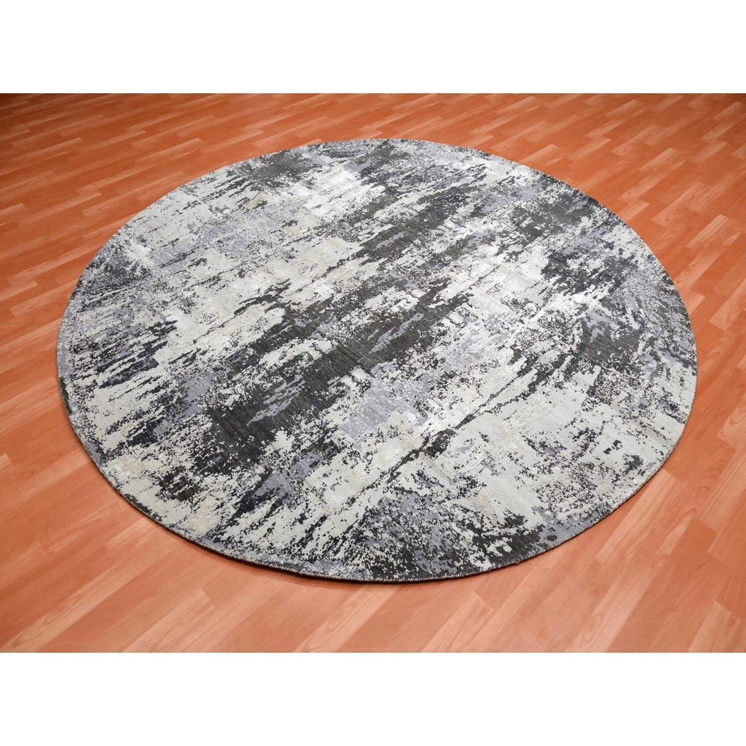 Handmade Modern and Contemporary Area Rug > Design# CCSR75087 > Size: 8'-2" x 8'-2"