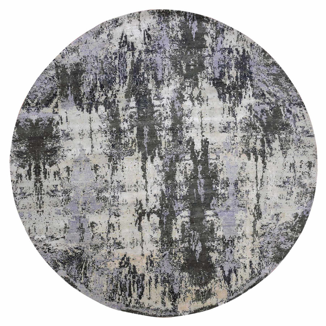 Handmade Modern and Contemporary Area Rug > Design# CCSR75088 > Size: 10'-0" x 10'-0"