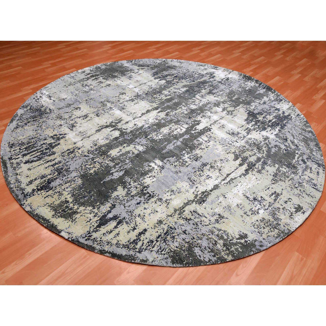 Handmade Modern and Contemporary Area Rug > Design# CCSR75088 > Size: 10'-0" x 10'-0"