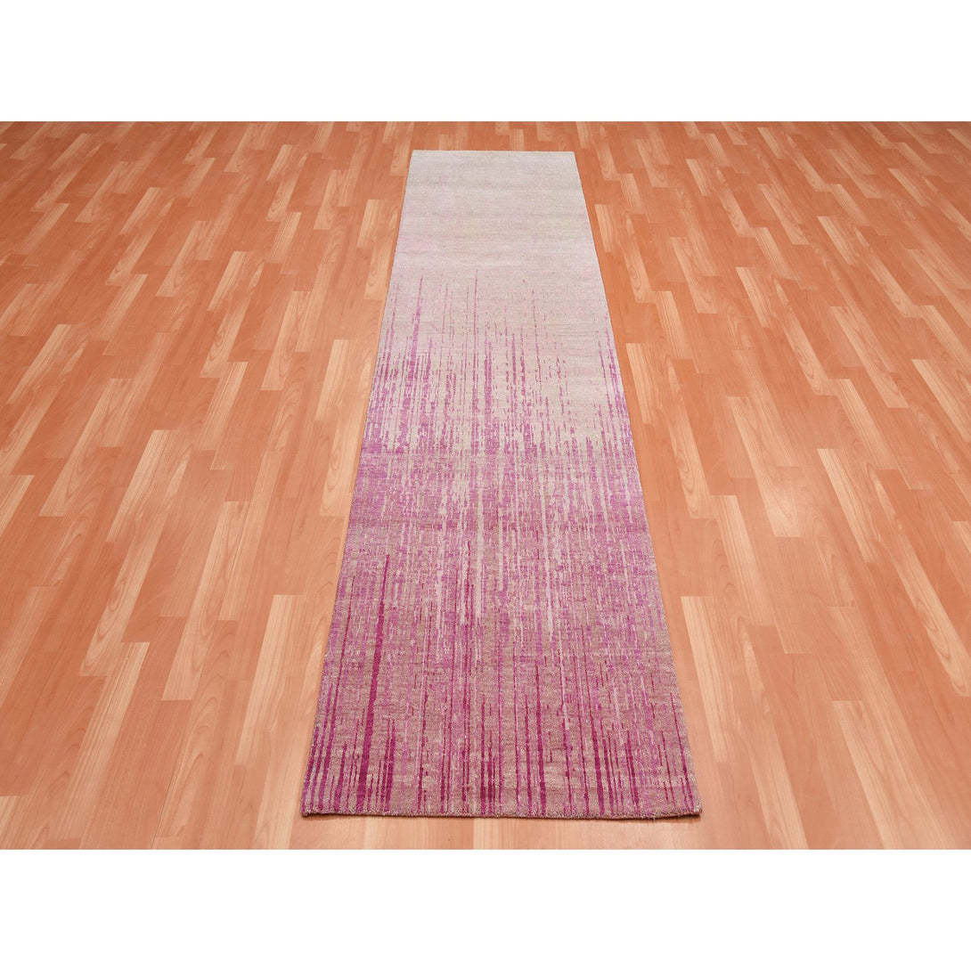 Handmade Modern and Contemporary Runner > Design# CCSR75109 > Size: 2'-7" x 10'-0"