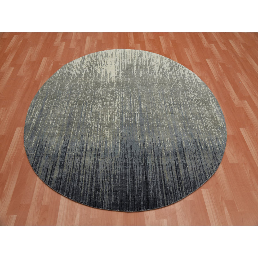 Handmade Modern and Contemporary Area Rug > Design# CCSR75148 > Size: 6'-0" x 6'-0"