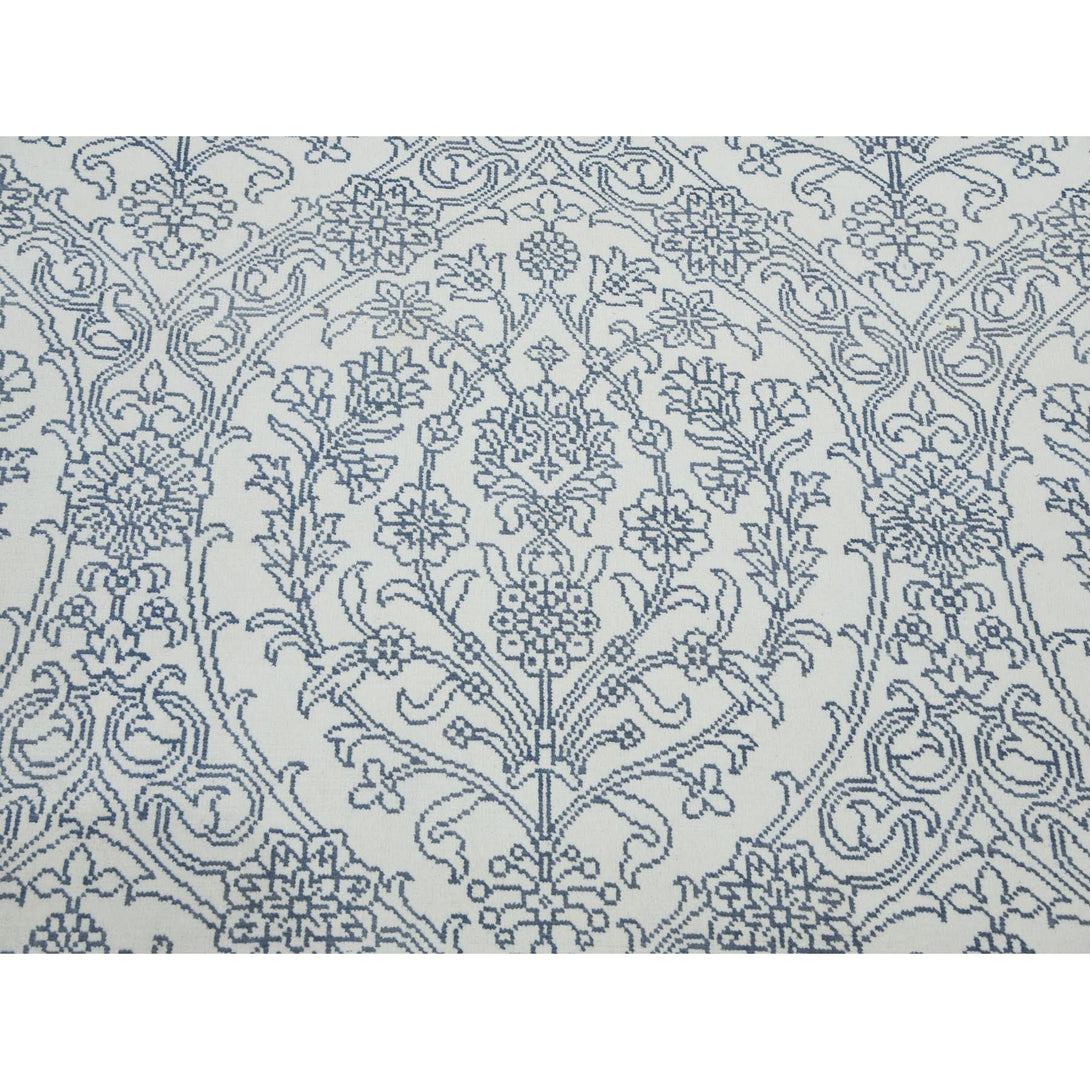 Handmade Transitional Modern Area Rug > Design# CCSR75214 > Size: 9'-4" x 11'-9"