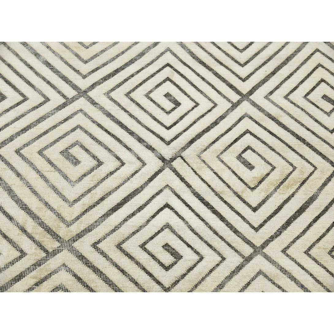 Handmade Modern and Contemporary Area Rug > Design# CCSR75220 > Size: 9'-10" x 14'-1"