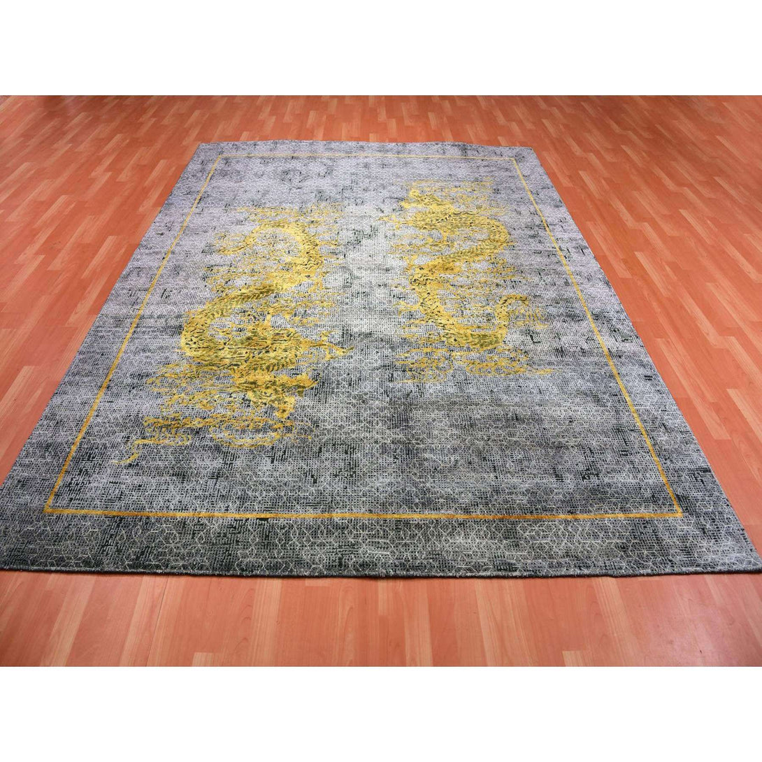 Handmade Fine Oriental Area Rug > Design# CCSR75315 > Size: 8'-0" x 10'-3"