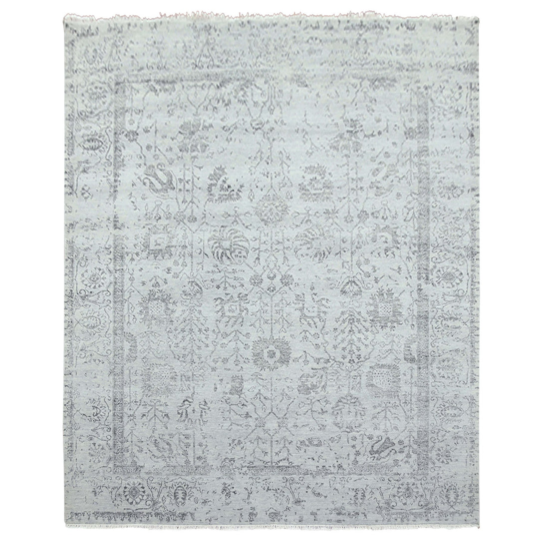 Handmade Transitional Modern Area Rug > Design# CCSR79274 > Size: 8'-0" x 9'-10"