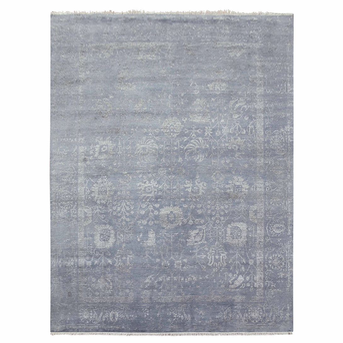 Handmade Transitional Modern Area Rug > Design# CCSR79277 > Size: 8'-10" x 11'-8"