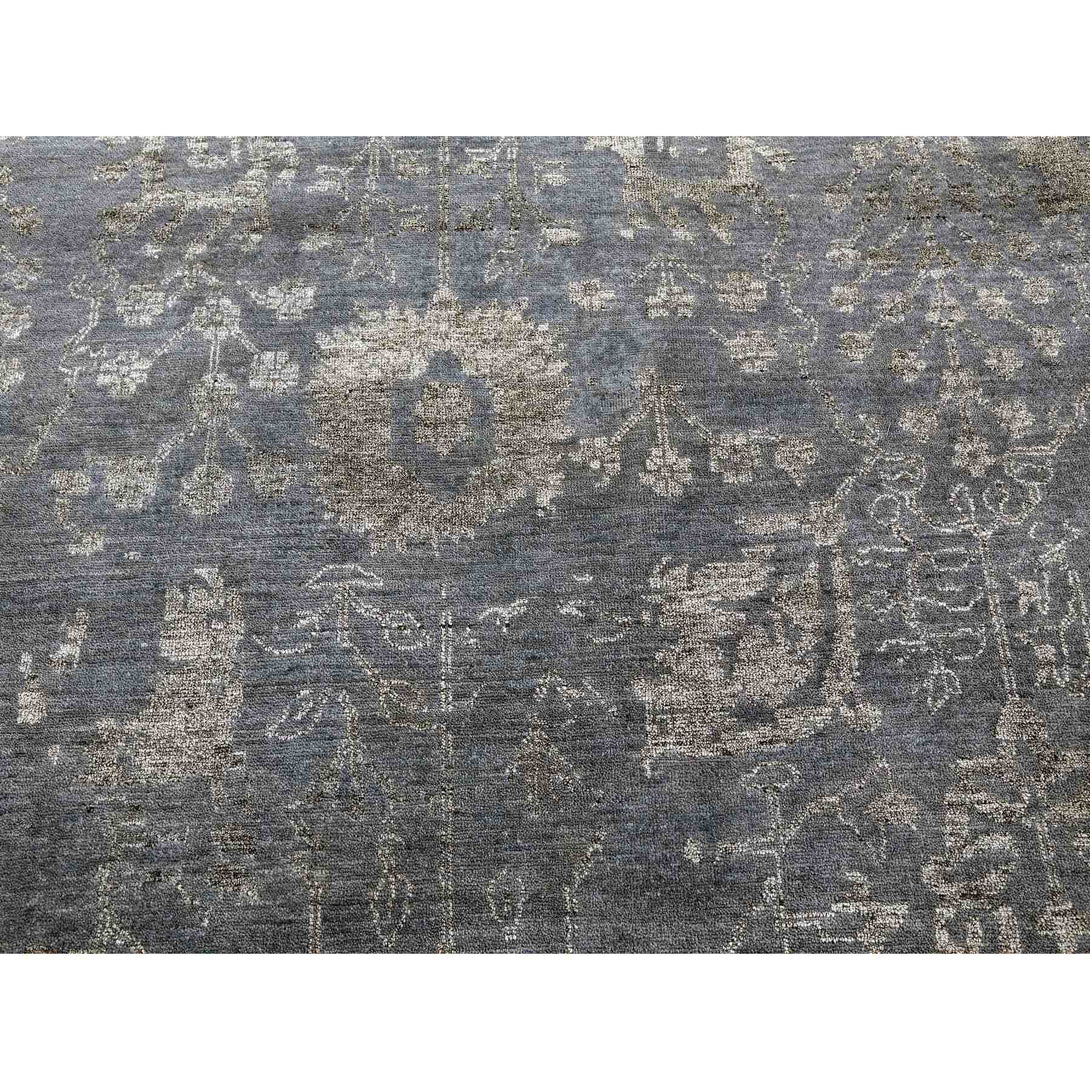 Handmade Transitional Modern Area Rug > Design# CCSR79277 > Size: 8'-10" x 11'-8"